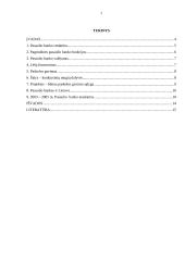 Pasaulinis bankas bei jo vieta ir įtaka Lietuvos ekonomikai 3 puslapis