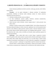 Personalo kiekybinė ir kokybinė charakteristika 4 puslapis