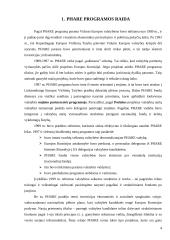 PHARE paramos programa ir jos įsisavinimas Lietuvoje 4 puslapis