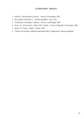 Planavimas. Planavimo sudedamosios dalys 16 puslapis