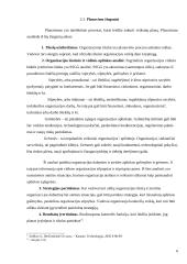 Planavimas. Planavimo sudedamosios dalys 6 puslapis