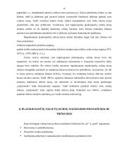 Plaukiojantys valiutų kursai. Jų raida ir atvejai įvairiose šalyse 11 puslapis