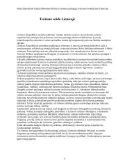 Poilsio ir turizmo paslaugų vystymosi tendencijos Lietuvoje 4 puslapis