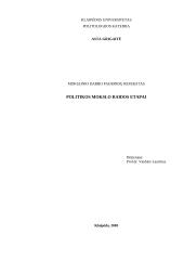 Politikos mokslo raidos etapai