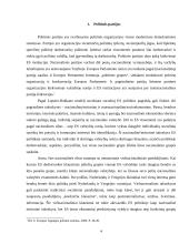 Politinių partijų "transeuropeizacijos" fenomenas europinės integracijos įtakoje 4 puslapis