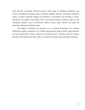 Pusiau prezidentinė šalies valdymo sistema 15 puslapis