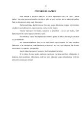 Raštvedybos sistemos analizė: AB "SEB Vilniaus bankas" 12 puslapis