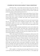 Raštvedybos sistemos analizė: AB "SEB Vilniaus bankas" 6 puslapis