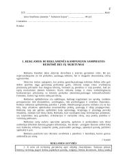 Reklamos ir reklaminės kampanijos sampratos reikšmė bei jų skirtumai: viešbutis "Auksinės kopos" 2 puslapis