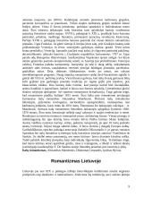 Romantizmas Europoje bei Lietuvoje 9 puslapis