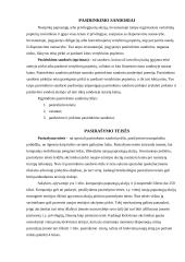 Sandorių teorija