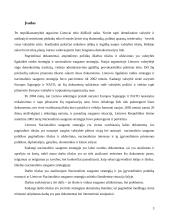 Saugios visuomenės kūrimas pagal Lietuvos Respublikos (LR) Nacionalinio saugumo strategiją 3 puslapis