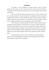 Smulkus ir vidutinis verslas ir jo plėtra Lietuvoje 16 puslapis