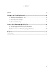 Socialinis pedagoginis darbas su vaikų šeimomis, teikiant socialinę – pedagoginę pagalbą 2 puslapis