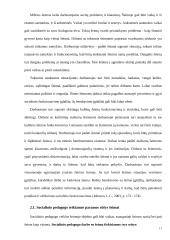 Socialinis pedagoginis darbas su vaikų šeimomis, teikiant socialinę – pedagoginę pagalbą 12 puslapis