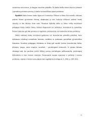 Socialinis pedagoginis darbas su vaikų šeimomis, teikiant socialinę – pedagoginę pagalbą 15 puslapis