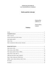 Darbo pasiūla Lietuvoje