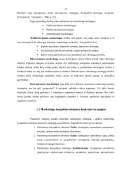 Strateginio marketingo formavimo ypatumai: gyvenamųjų namų, komercinės paskirties objektų statyba UAB "Perlas" 11 puslapis
