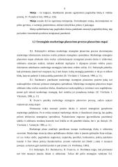Strateginio marketingo formavimo ypatumai: gyvenamųjų namų, komercinės paskirties objektų statyba UAB "Perlas" 8 puslapis