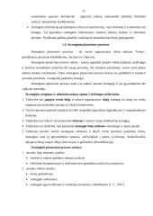 Strateginis planavimas ir jo reikšmė 11 puslapis