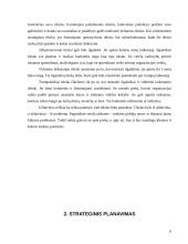 Strateginis planavimas ir strateginis valdymas 6 puslapis