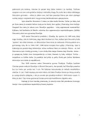 Substancijų problema Renė Dekarto (René Descartes) filosofijoje 5 puslapis