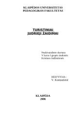 Turistiniai judrieji žaidimai
