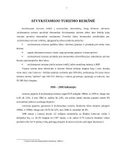 Bendrasis turizmo poveikis Lietuvos ekonomikai 7 puslapis