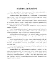 Bendrasis turizmo poveikis Lietuvos ekonomikai 10 puslapis