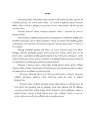 Ūkinės veiklos finansų sektoriaus analizė 11 puslapis