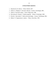 Vadovavimo stiliai įmonėje UAB „Dainiai“ 18 puslapis