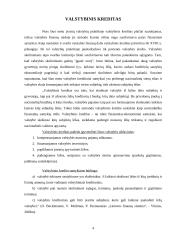 Valstybinio kredito finansinė esmė ir vaidmuo valstybės finansavime 4 puslapis