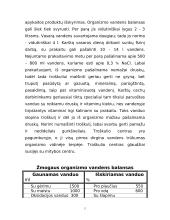 Vandens reikšmė organizmui 5 puslapis