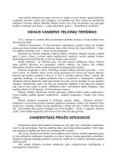 Vanduo - gyvybės šaltinis 4 puslapis