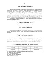 Verslo planas: grožio salonas "Dianos studija" 4 puslapis