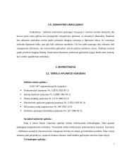 Verslo planas: internetinių paslaugų teikimas UAB "SP" (Skaitmeninis Pasaulis) 5 puslapis