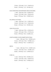 Verslo planas: kaimo turizmo sodyba "Lašelis" 20 puslapis