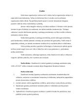 Verslo planas: konditerijos gaminiai UAB "Svaja"