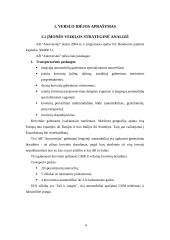 Verslo planas: krovinių pervežimai AB "Autoverslas" 4 puslapis