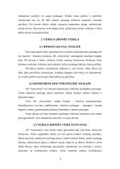 Verslo planas: krovinių pervežimai AB "Autoverslas" 6 puslapis