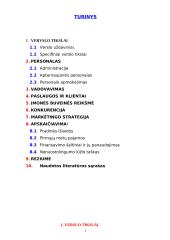 Verslo planas: muzikinis klubas "Norton" 2 puslapis