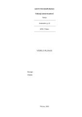 Verslo planas: prekyba tirkotažo gaminiais UAB "Sintija"