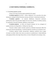 Vertybiniai popieriai ir jų reikšmė ekonomikoje 2 puslapis