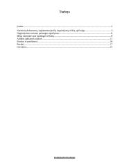 Viešbučio analizė: "Kaunas"