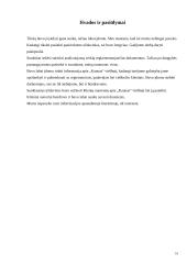 Viešbučio analizė: "Kaunas" 16 puslapis