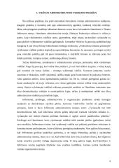 Viešojo administravimo teorijų raida 4 puslapis