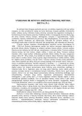 Vyresnio ir senyvo amžiaus žmonių mityba. Dieta (P3) 3 puslapis