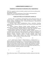 Laboratorinis darbas: išorinio fotoefekto dėsningumų tikrinimas