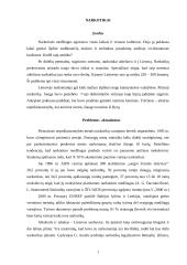 Narkotikų problemos aktualumas