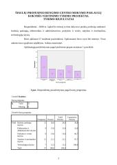 Šiaulių profesinio rengimo centro paslaugų kokybės vertinimo tyrimo projektas 3 puslapis